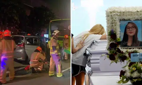 PHV passenger dies after Yishun accident with bus: Loved ones cry as life support machine is turned off