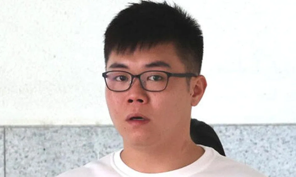 Tan Hong Sheng assaulted a 35-year-old man in 2023, after he was released from prison in 2022 and placed under a remission order. PHOTO: SHIN MIN DAILY NEWS