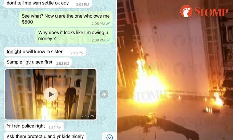 Moneylender cheats woman of $500, demands more cash and threatens her with arson video