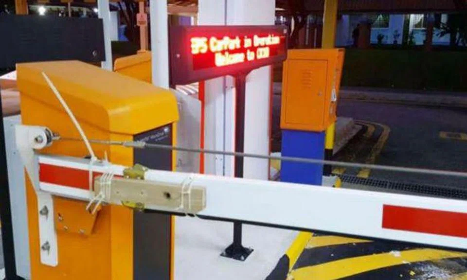 Cable ties sometimes used to secure carpark gantry barriers, HDB says after concerns raised