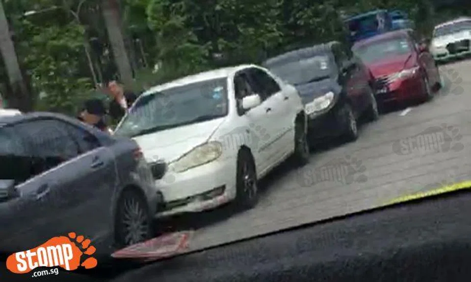 5-car collision on AYE near Clementi Road