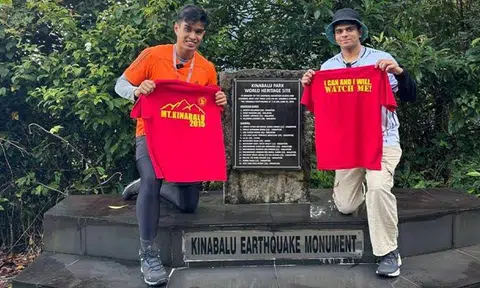 Survivors return to Mount Kinabalu to finish journey, 10 years after quake that killed 18 people