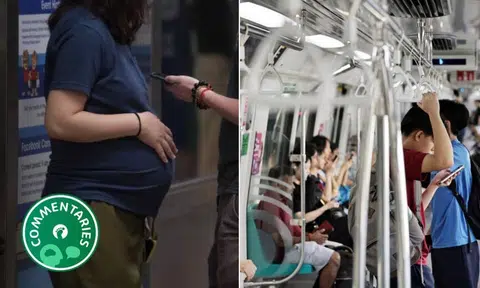 Neil Humphreys: Stand up for pregnant women on the MRT... and the nation!