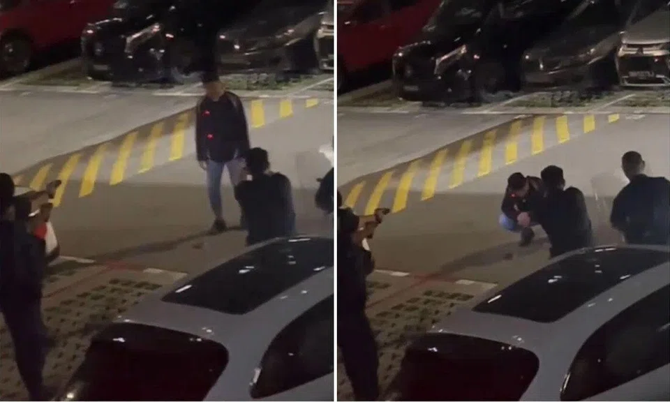 The police found a man holding two hacksaws at an open carpark near Bukit Batok Street 31 at 9.10pm on May 18.