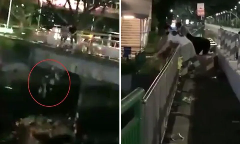Action to be taken against trio who threw joss paper into canal as offerings to deceased person: NEA