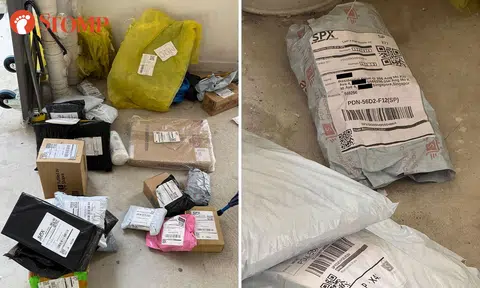 SPX parcels 'dumped' at Ang Mo Kio void deck, Shopee reviewing incident with courier