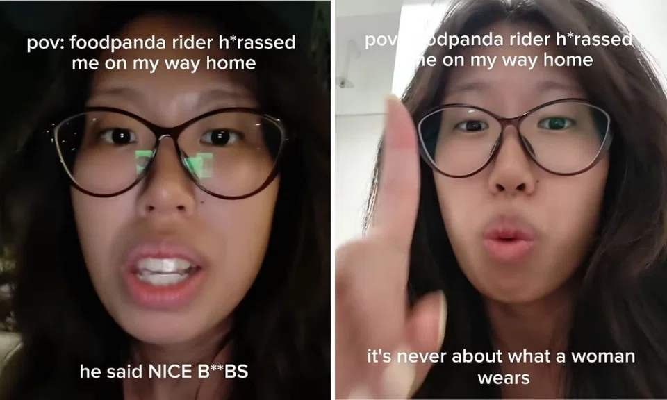 Foodpanda, rider, harassed, woman