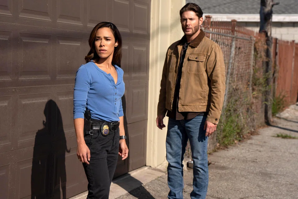 Countdown stars American actors Jessica Camacho and Jensen Ackles.
