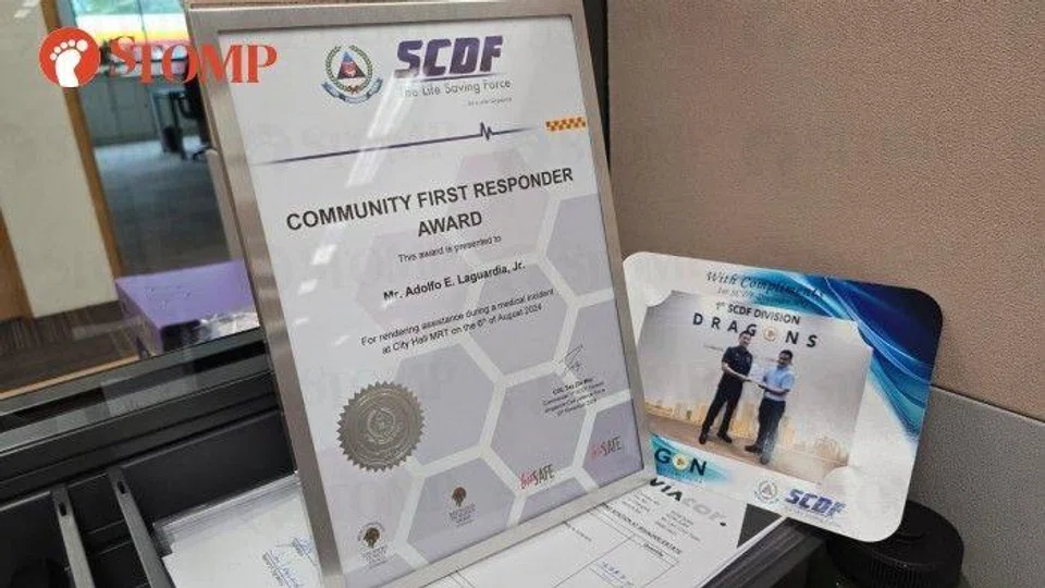 community first responder award