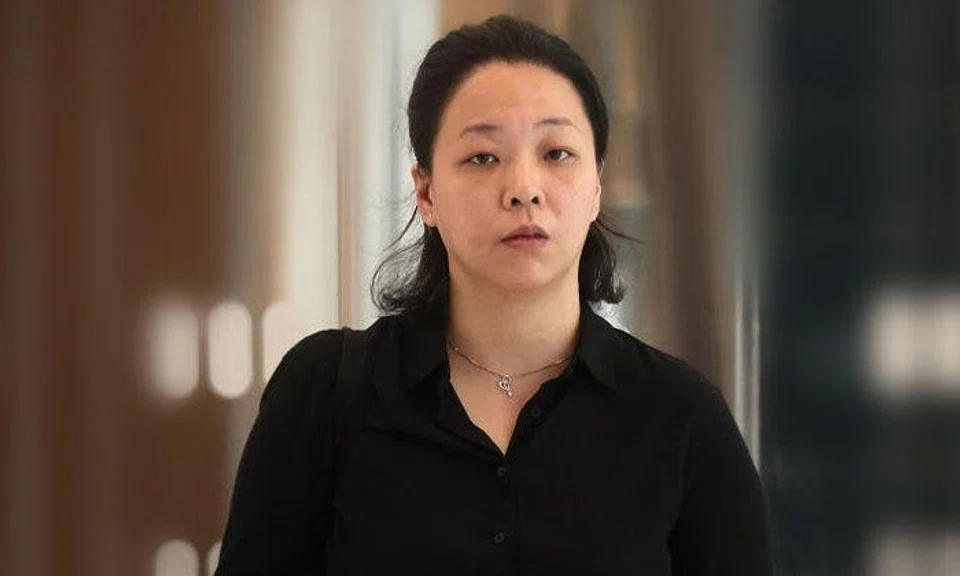 Joyce Tan Hwee Leng told the police that two men had robbed her of the money she said she would lend a colleague. ST PHOTO: KELVIN CHNG