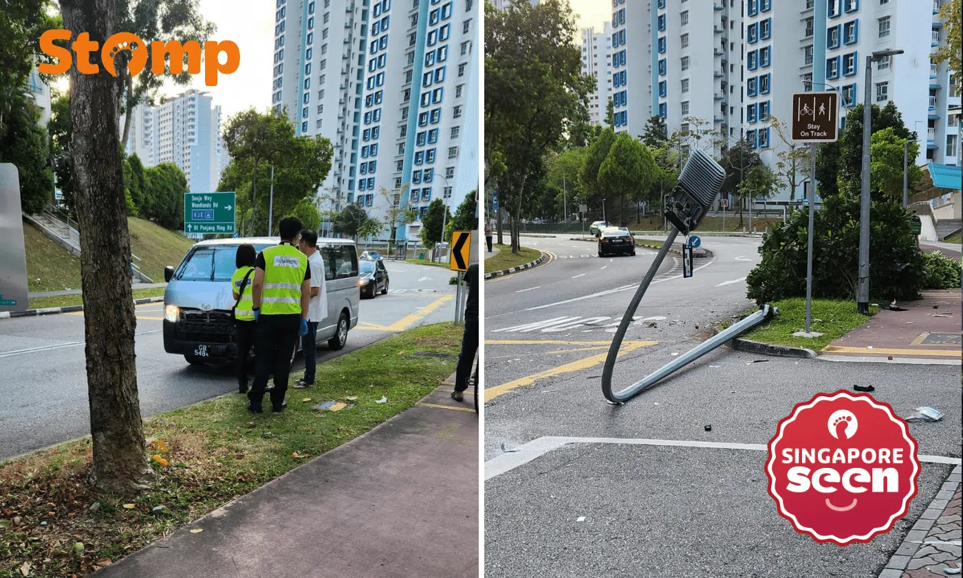 Van driver assisting with police investigations after knocking down ...