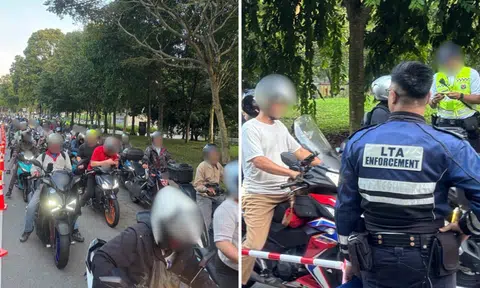 About 280 motorcyclists were stopped for checks during a joint operation on June 29.