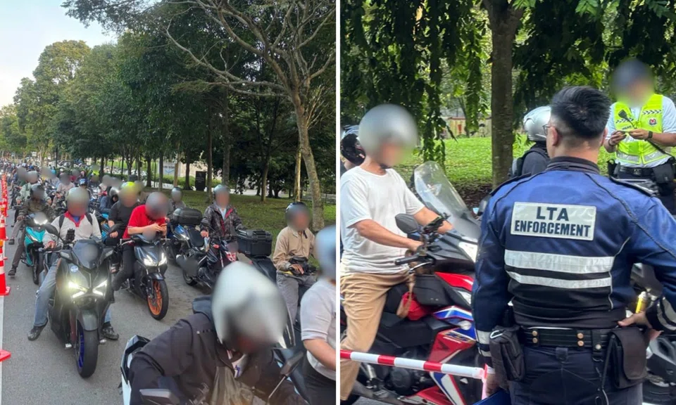 About 280 motorcyclists were stopped for checks during a joint operation on June 29.