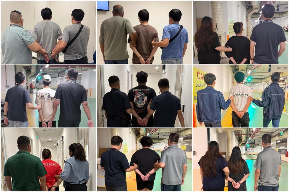 The group of suspects comprises 20 men and seven women aged between 17 and 61.