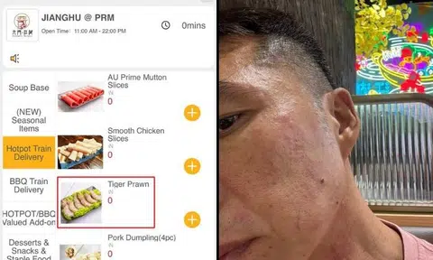 Man allegedly had allergic reaction after eating what he thought was tiger prawn at restaurant but wasn't