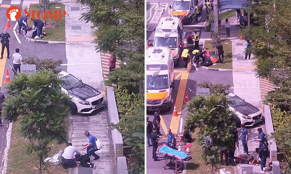 yishun accident near khatib polyclinic