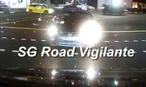 Mazda with expired road tax caught going against traffic in River Valley