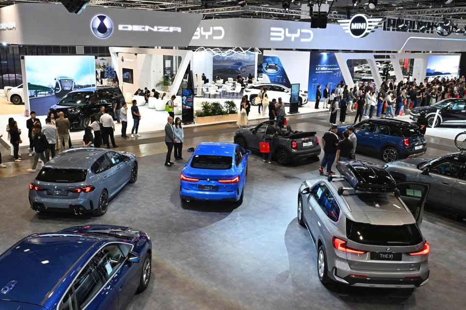 In the first four months of 2025, BYD sold 3,002 cars versus 2,050 for Toyota and 535 for Tesla.
