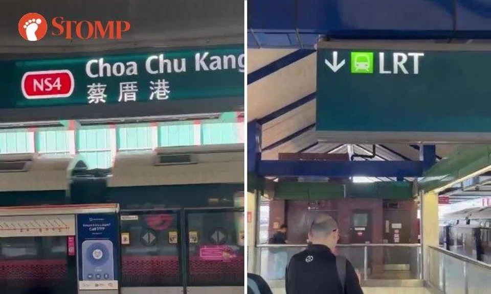 CCK station 'unfriendly' for elderly, wheelchair users transferring from MRT to LRT: Stomper