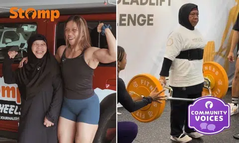 rosemina hamzah deadlift grandma fitness