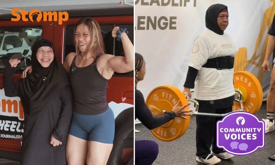 rosemina hamzah deadlift grandma fitness
