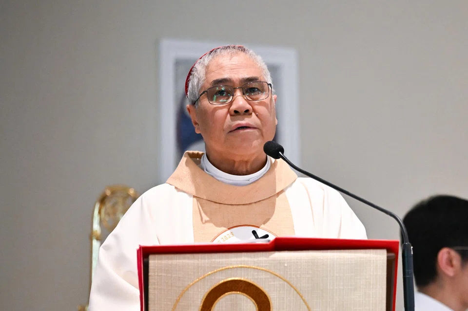 The archbishop noted that all e-mail correspondence from him or his office uses only the catholic.org.sg domain name.