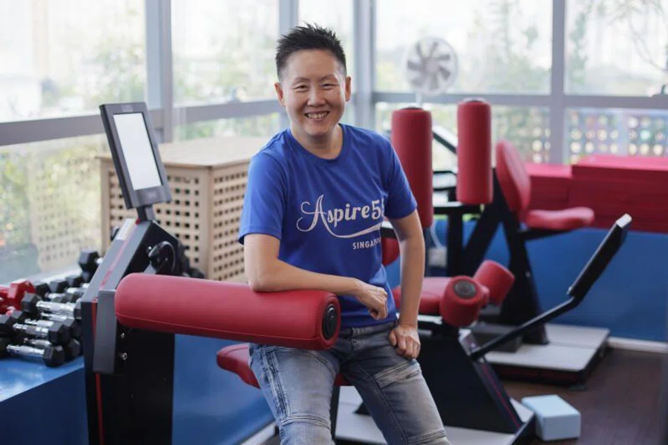 Ms Janice Chia, founder of Aspire55