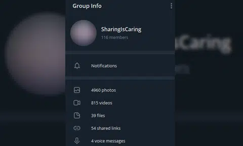 Police looking into 'SharingIsCaring' Telegram group allegedly circulating obscene materials