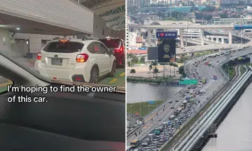 woman stuck at jb gantry finds stranger who helped her pay