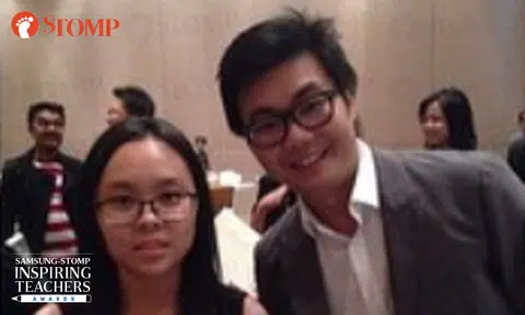 Inspiring Teachers Awards: Mr Koh taught me to never give up and to follow my dreams
