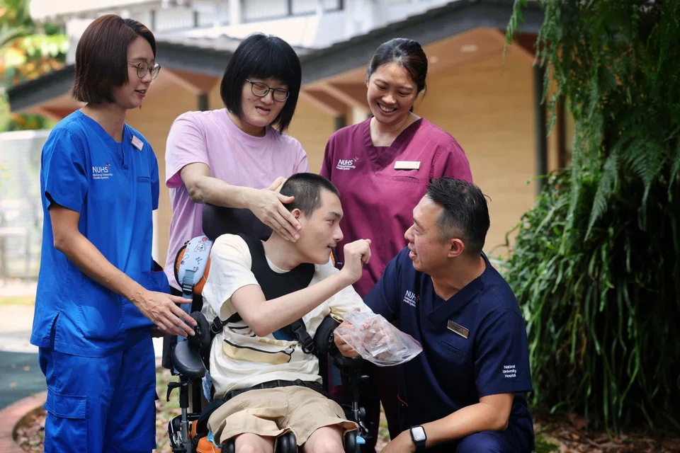 Lucas was 10 when he was referred to Dr Lin and has been under the care of his team for the past seven years.