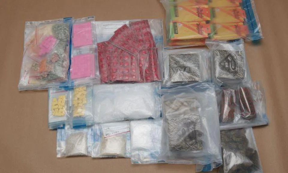 2 men and 1 woman arrested for allegedly trafficking drugs worth about $470,000