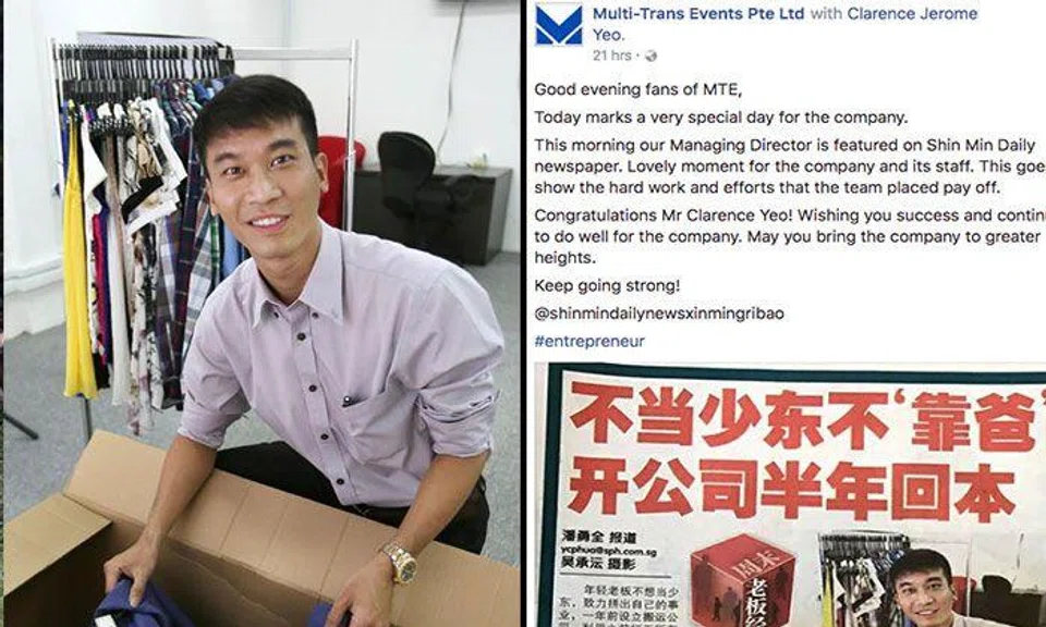 Man starts event company without investments from wealthy parents, recoups $60k capital in 6 months