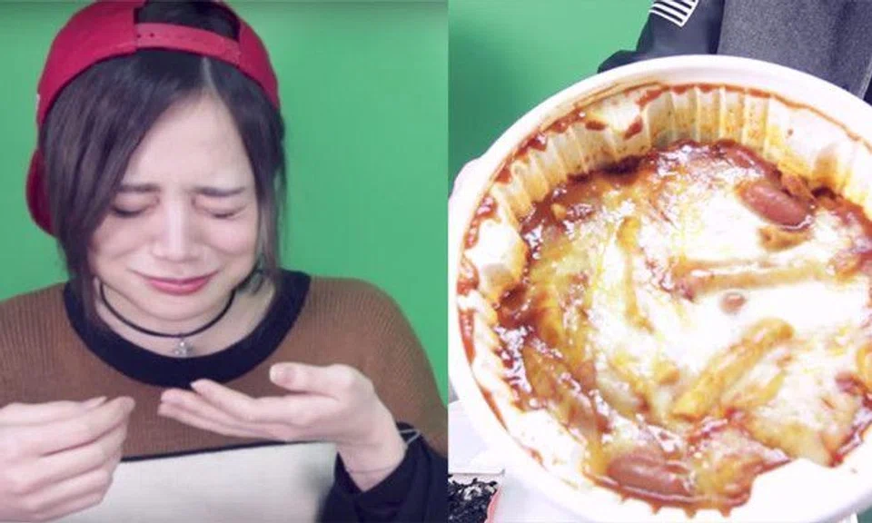 This burning rice cake is not for the faint-hearted