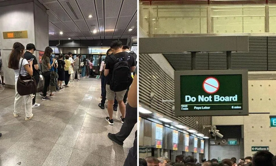 The delay affected a seven-station stretch on the Circle Line during the evening peak hour on Jan 13.