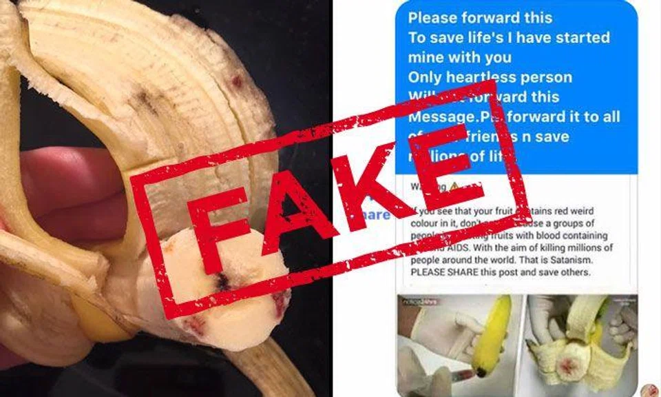 HIV-infected blood being injected into bananas? Don't fall for this hoax