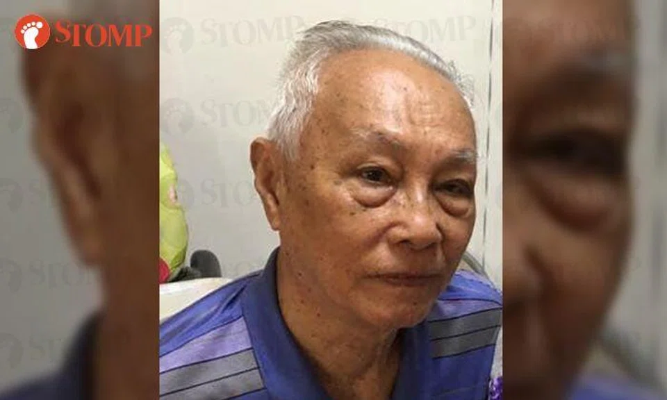 FOUND: 84-year-old man who's partially blind missing after attending church in Boon Lay