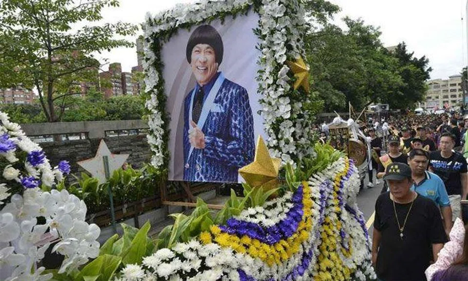 Grand send-off for flamboyant Taiwanese entertainer Chu Ke-liang