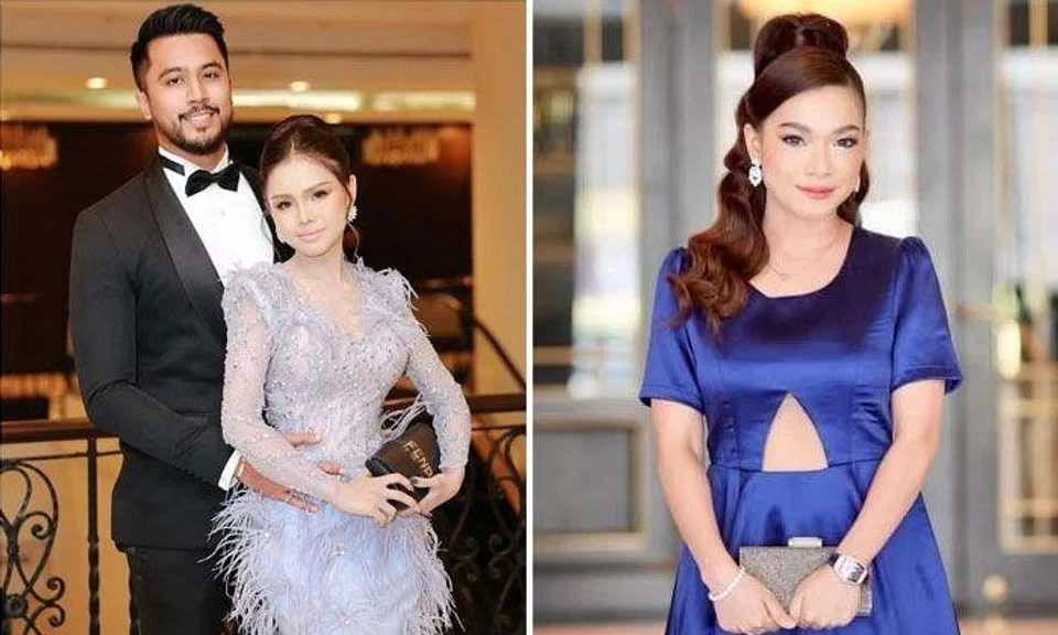 Malaysian singer-actress Bella Astillah (left) was shocked by the arrest of her husband, Singaporean actor Aliff Aziz, and her good friend, actress Ruhainies. PHOTOS: BELLAASTILLAH/INSTAGRAM, RUHAINIES7/INSTAGRAM
