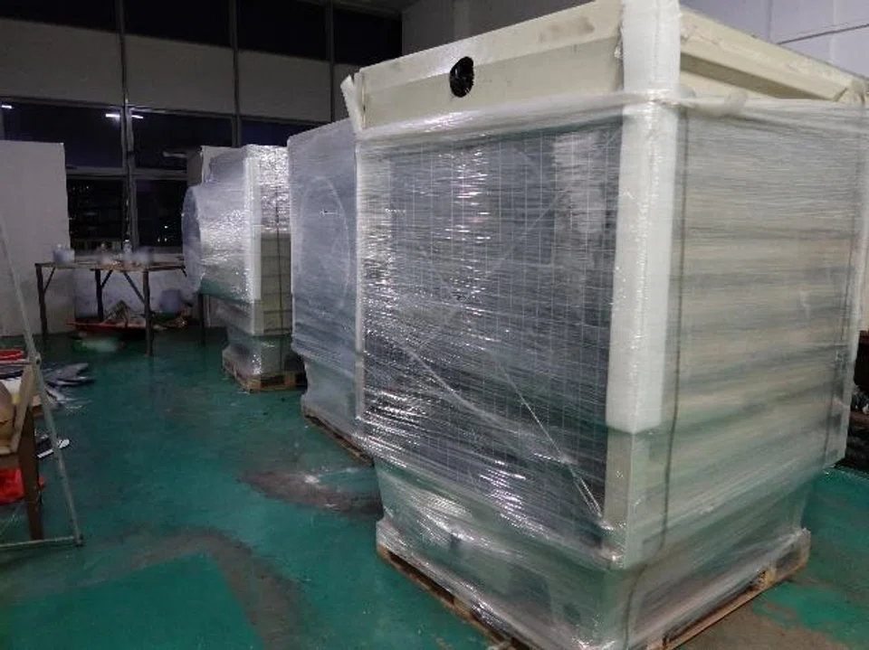 Duty-unpaid cigarettes were hidden in three air coolers