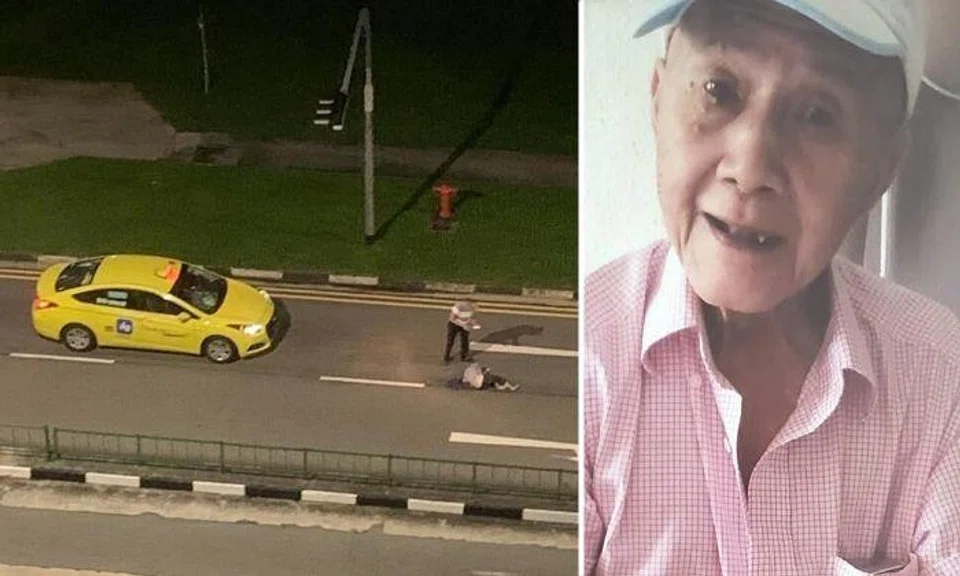 The man was conscious when he was taken to Tan Tock Seng Hospital by the Singapore Civil Defence Force. 