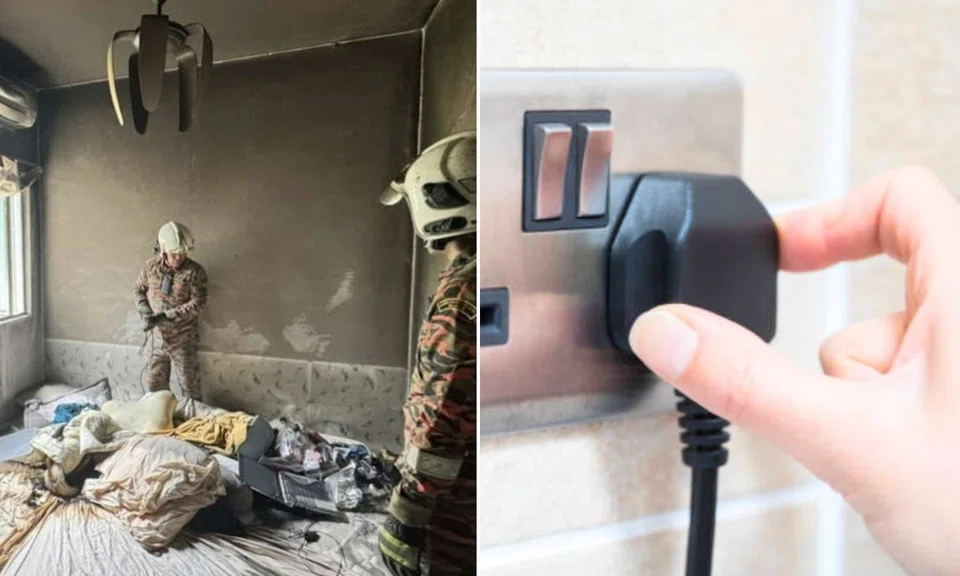 bedroom fire, charging device, sex toy fire