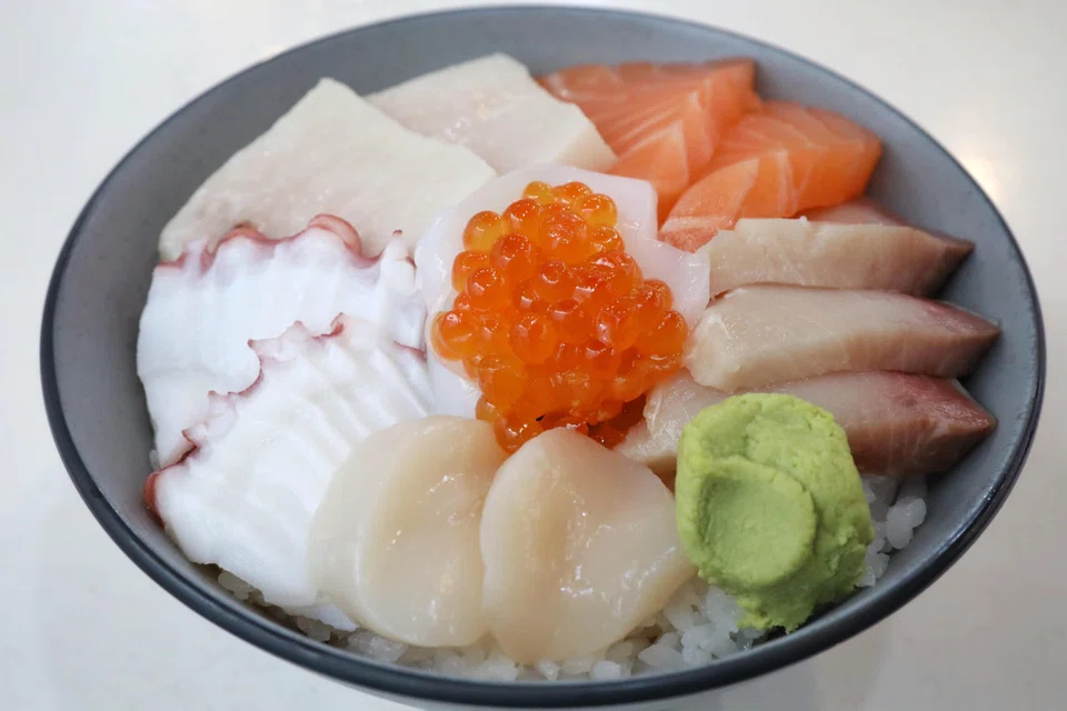 6 Kind Sashimi Donburi at Ten Ten Otoko Japanese Food is likely to be retired after a menu change in a few months' time.