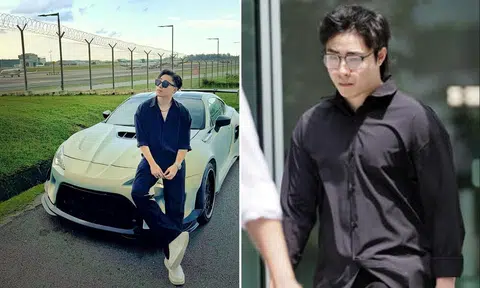 Zong Zijie was also banned from driving for a month after he pleaded guilty to a speeding charge.