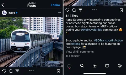 LTA invites Instagrammers to share photos of public transport, trainspotters cry 'discrimination'
