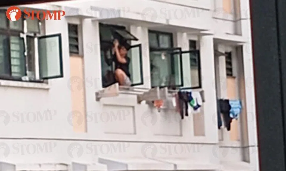 One wrong step is all it takes for tragedy to befall this woman in Yishun