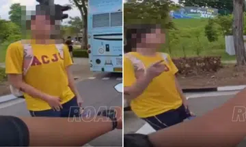 ACJC pedestrian crossing