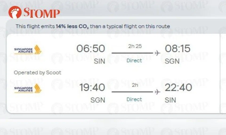 Stomper: "Upon booking all the tickets, I noticed the 'operated by Scoot' under the Singapore Airlines logo."