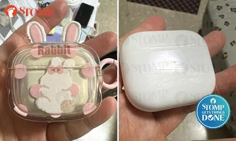 Missing AirPods found on Yishun letterbox, but with Stomper's name scratched off