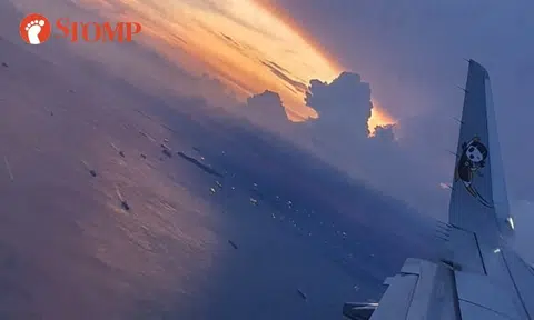 Merlion or Godzilla? Netizens divided on what the clouds look like in Stomper's video